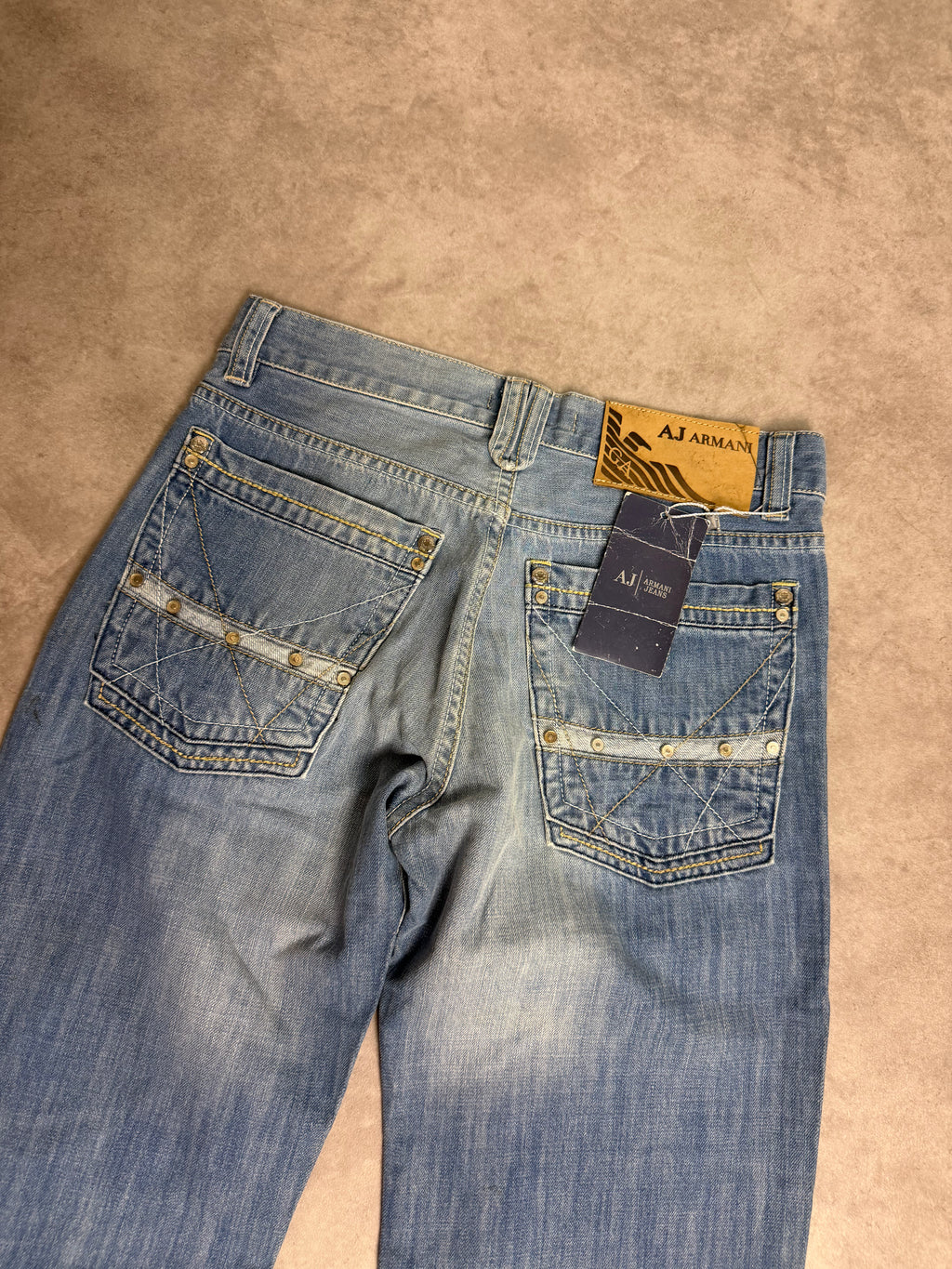 Armani Big Logo Jeans (M-L)