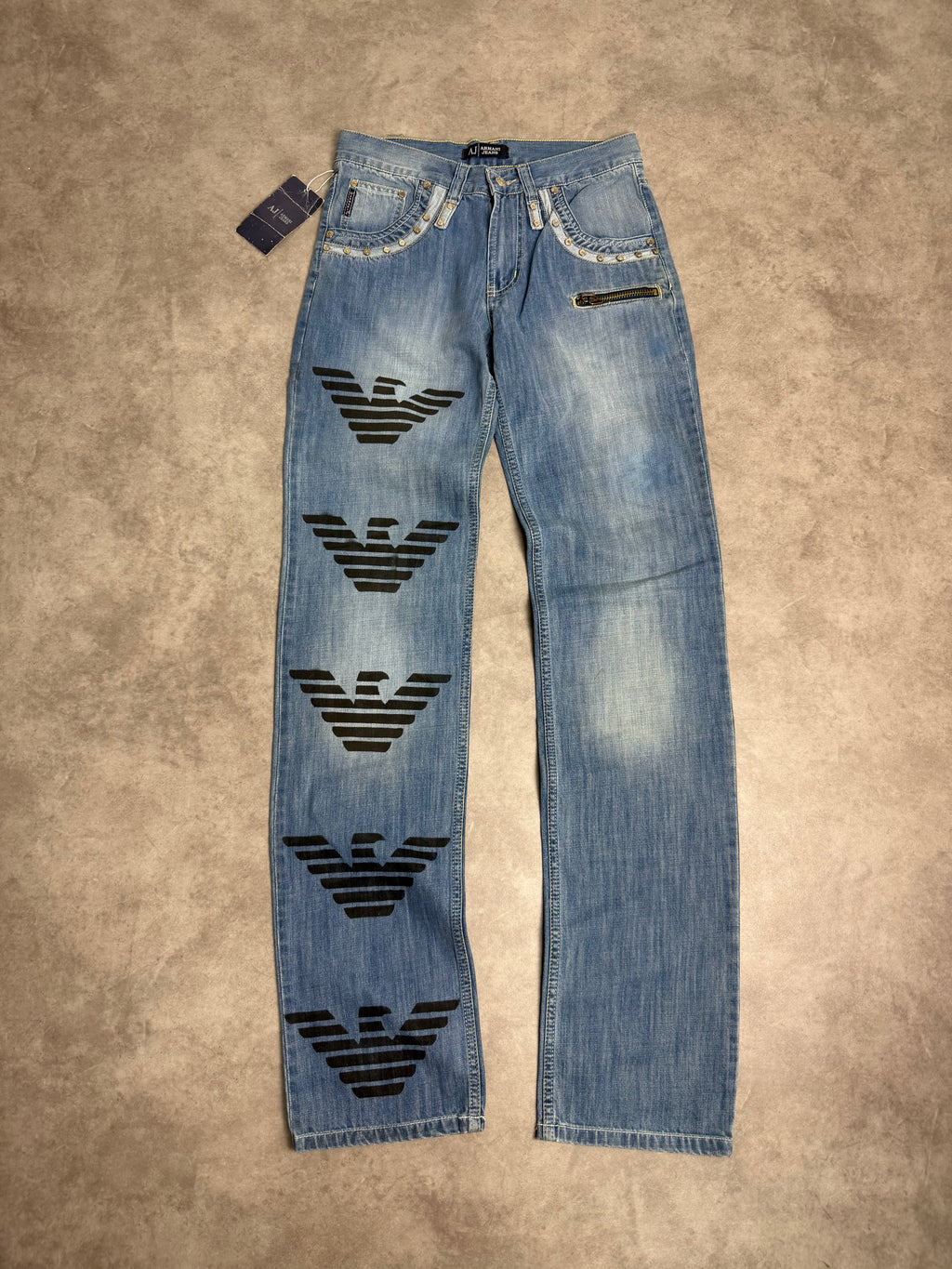 Armani Big Logo Jeans (M-L)