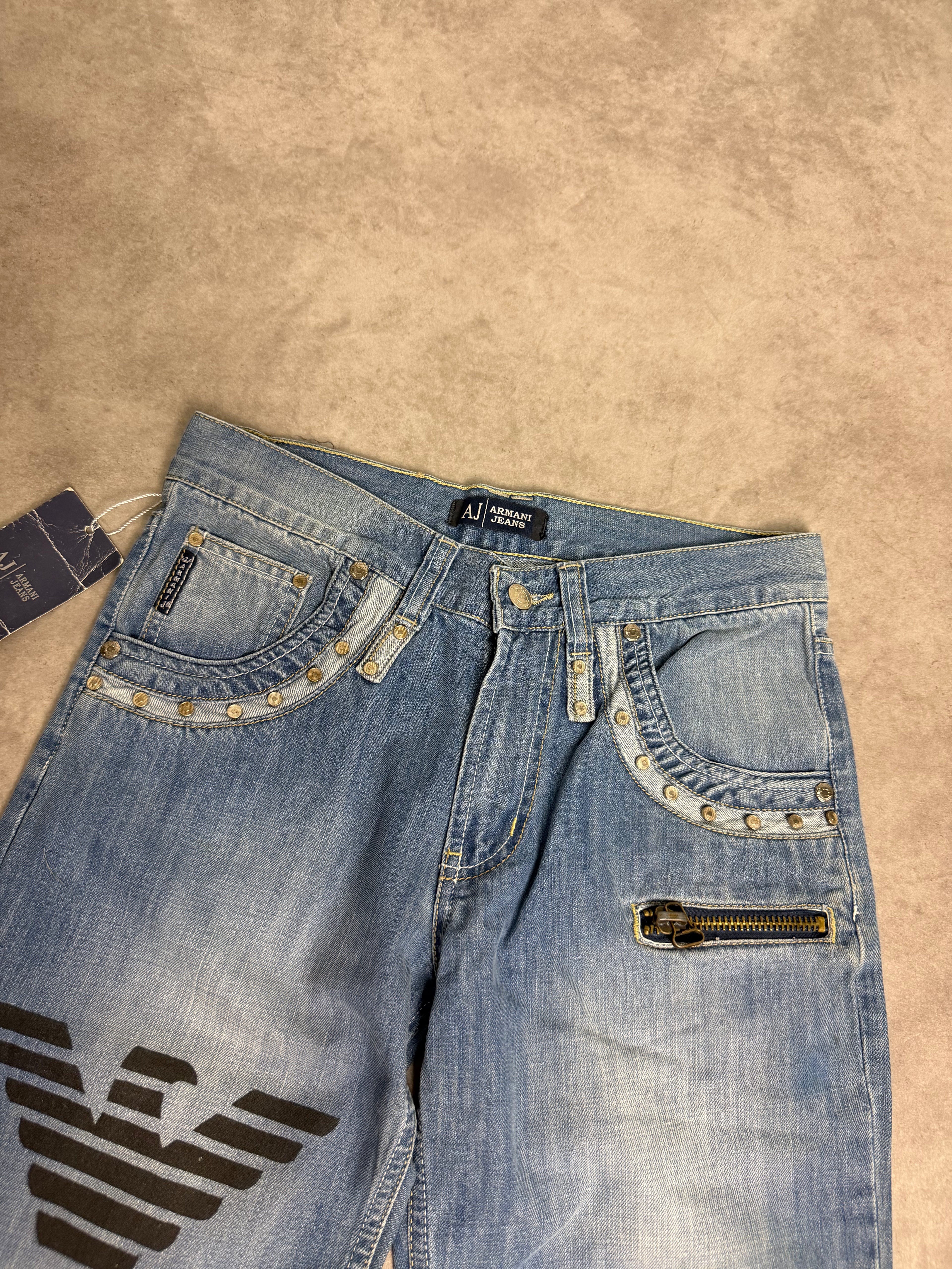Armani Big Logo Jeans (M-L)
