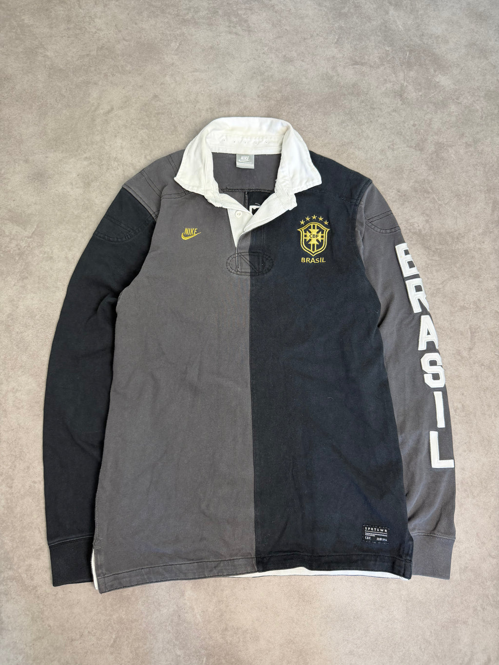 Nike Brasilien Longsleeve Poloshirt (S)