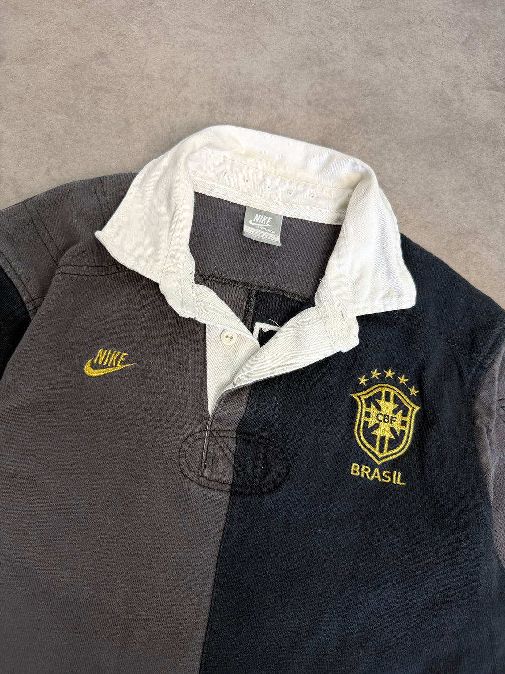 Nike Brasilien Longsleeve Poloshirt (S)