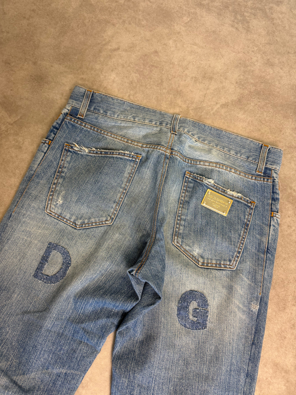 Dolce & Gabbana washed Straight-Fit Jeans (M-L)
