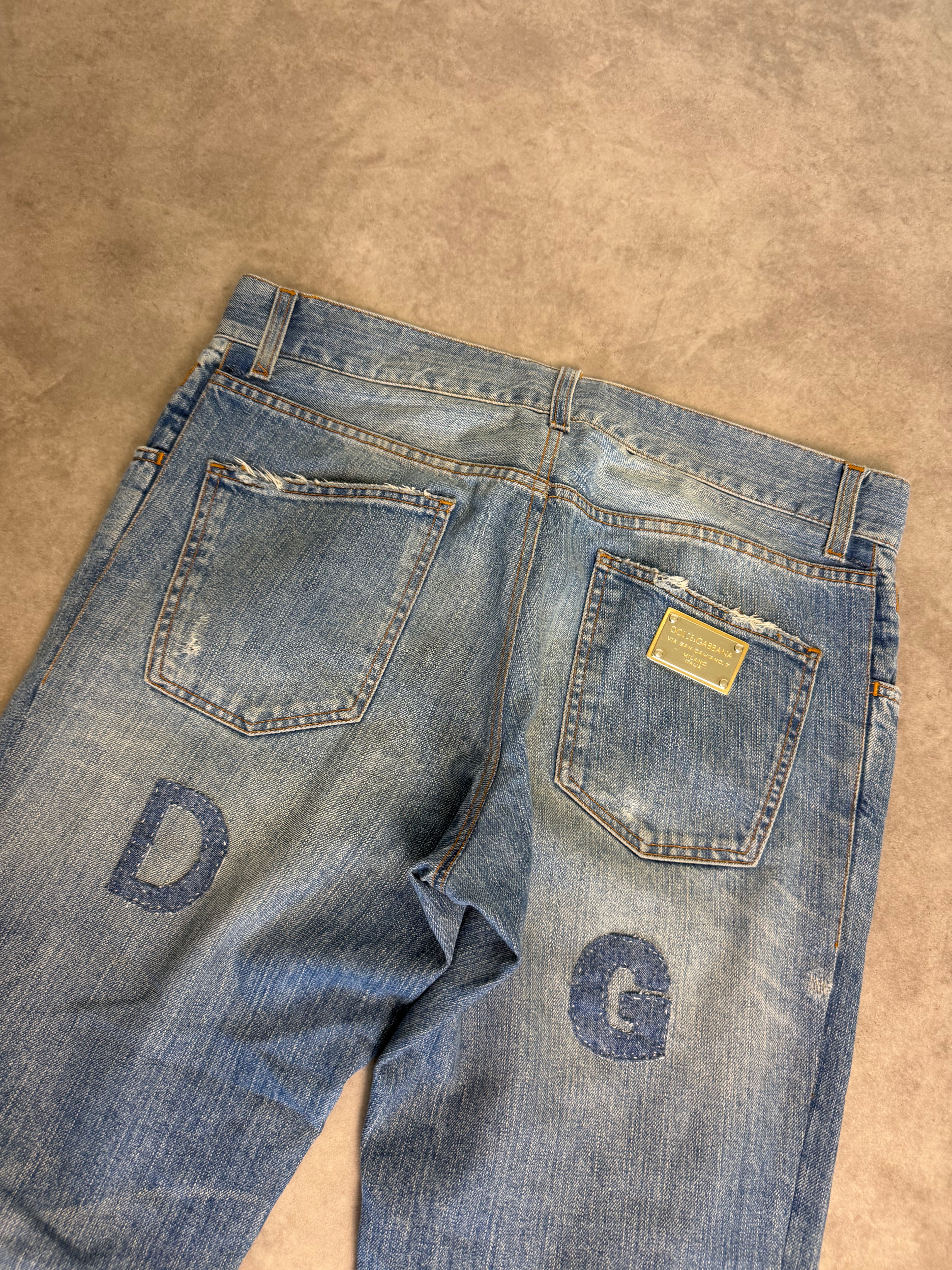 Dolce & Gabbana washed Straight-Fit Jeans (M-L)