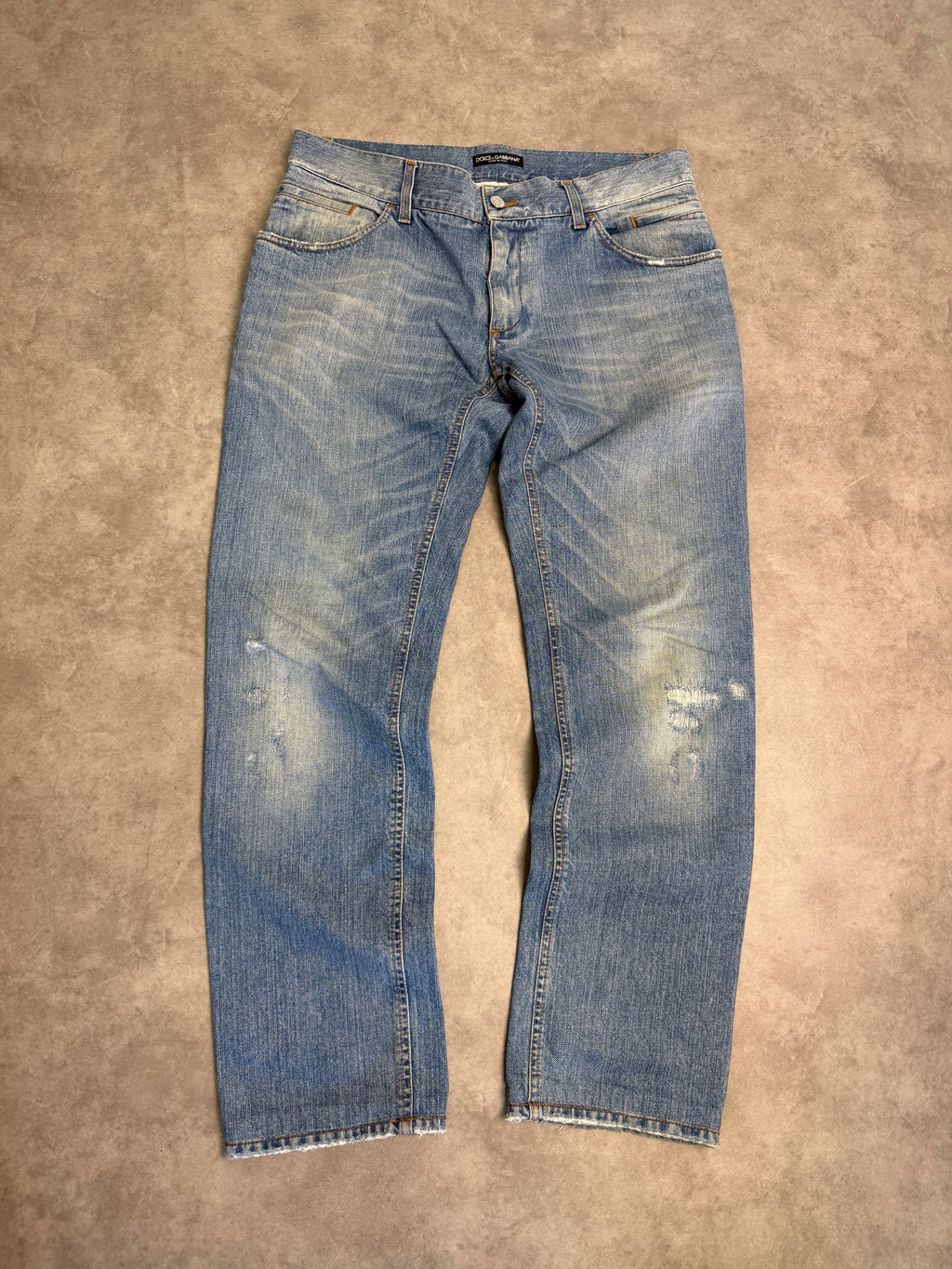 Dolce & Gabbana washed Straight-Fit Jeans (M-L)
