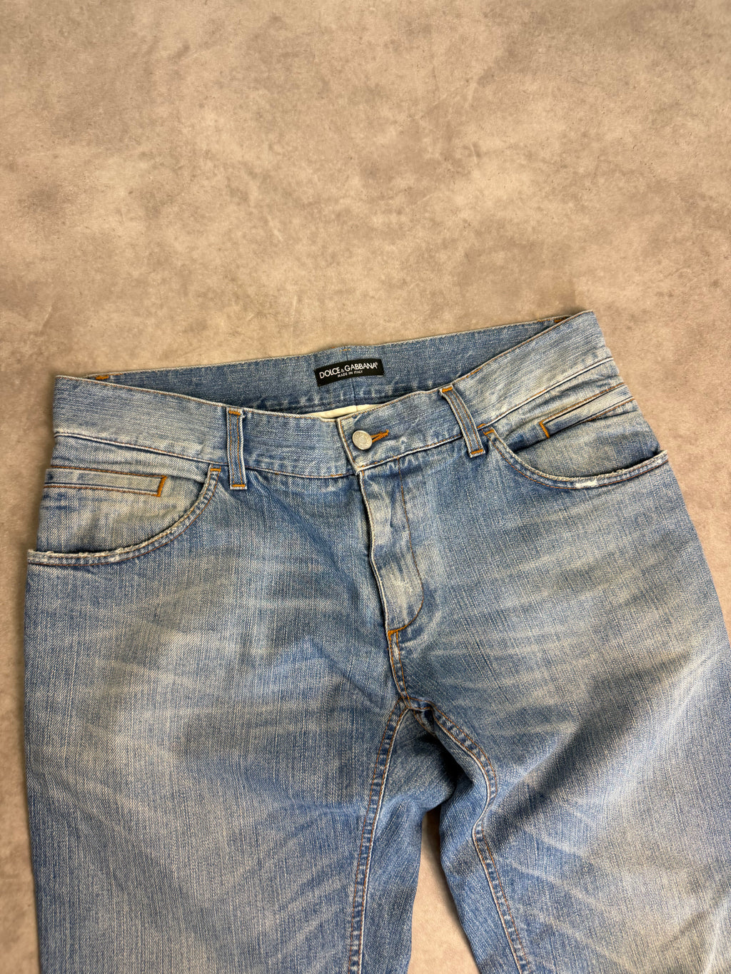 Dolce & Gabbana washed Straight-Fit Jeans (M-L)