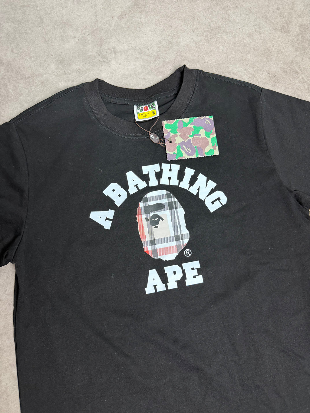 Bape x Burberry College T-Shirt (M)