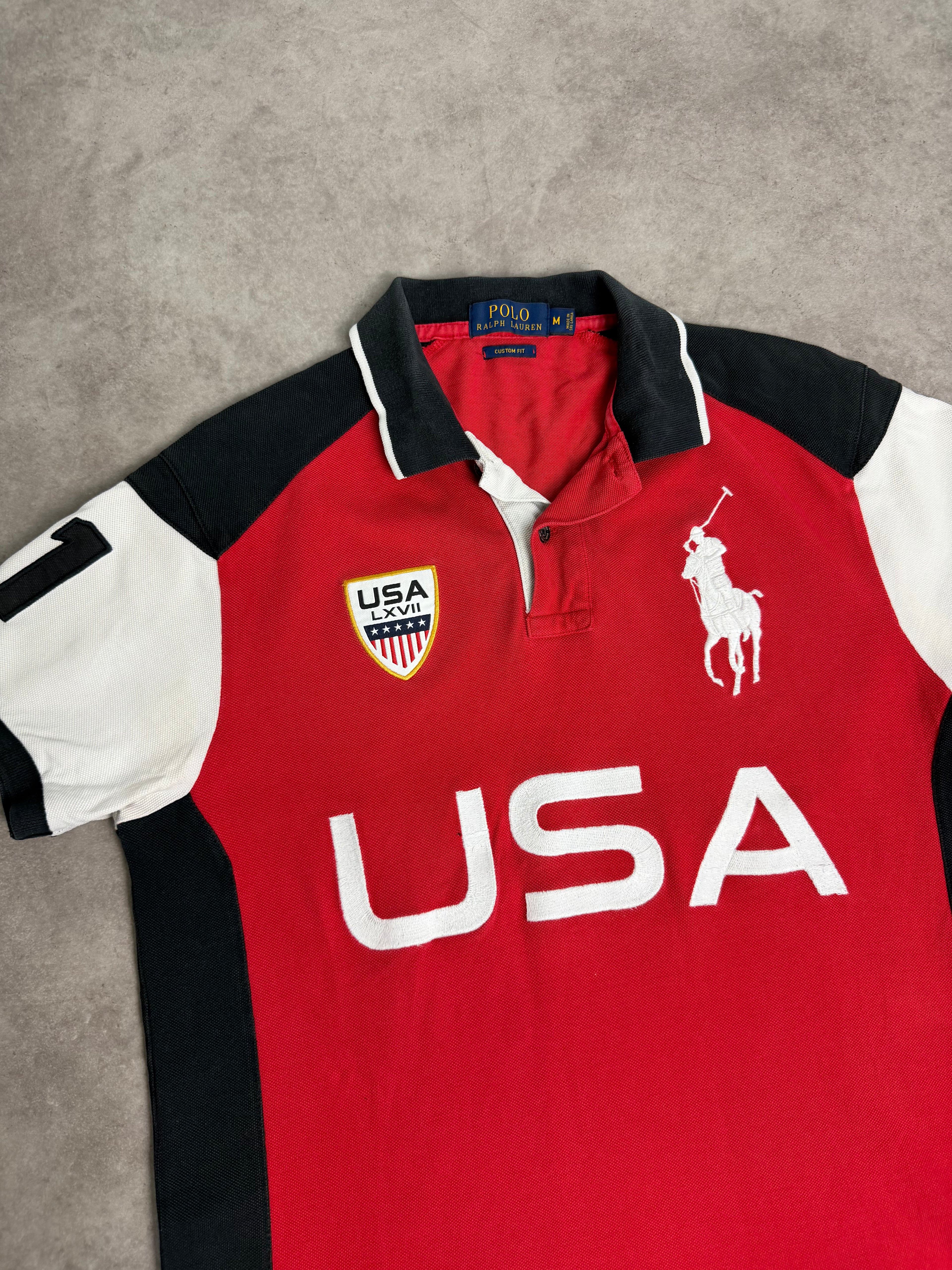 Ralph Lauren Big Pony USA Poloshirt (M)