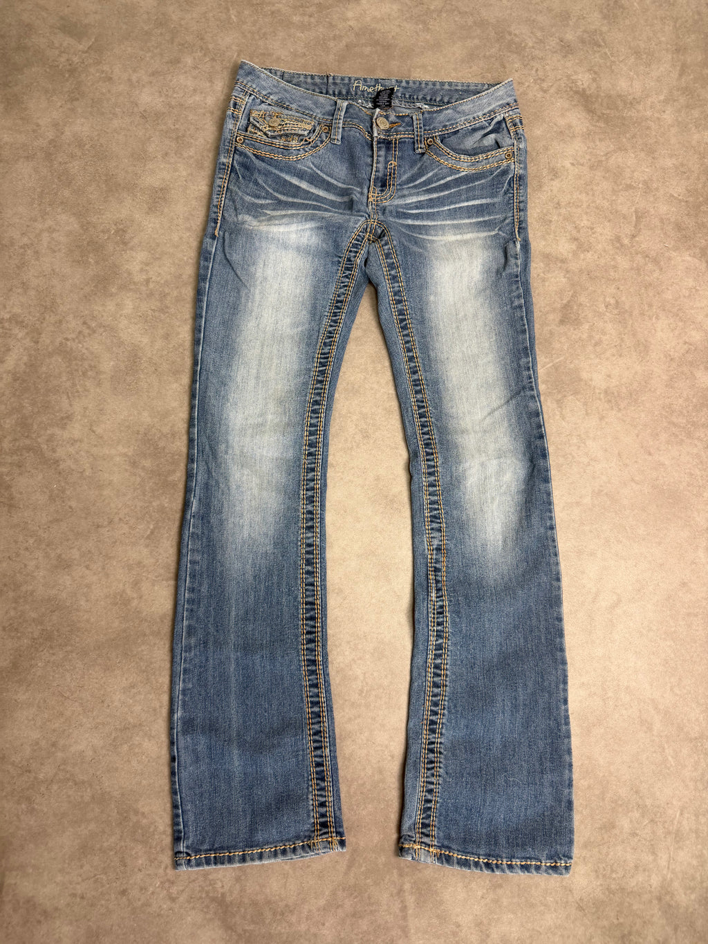 Vintage washed Bootcut Jeans Women (S)