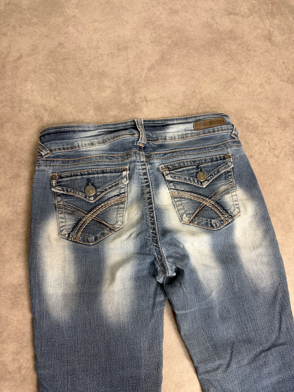 Vintage washed bootcut Jeans Women (S)