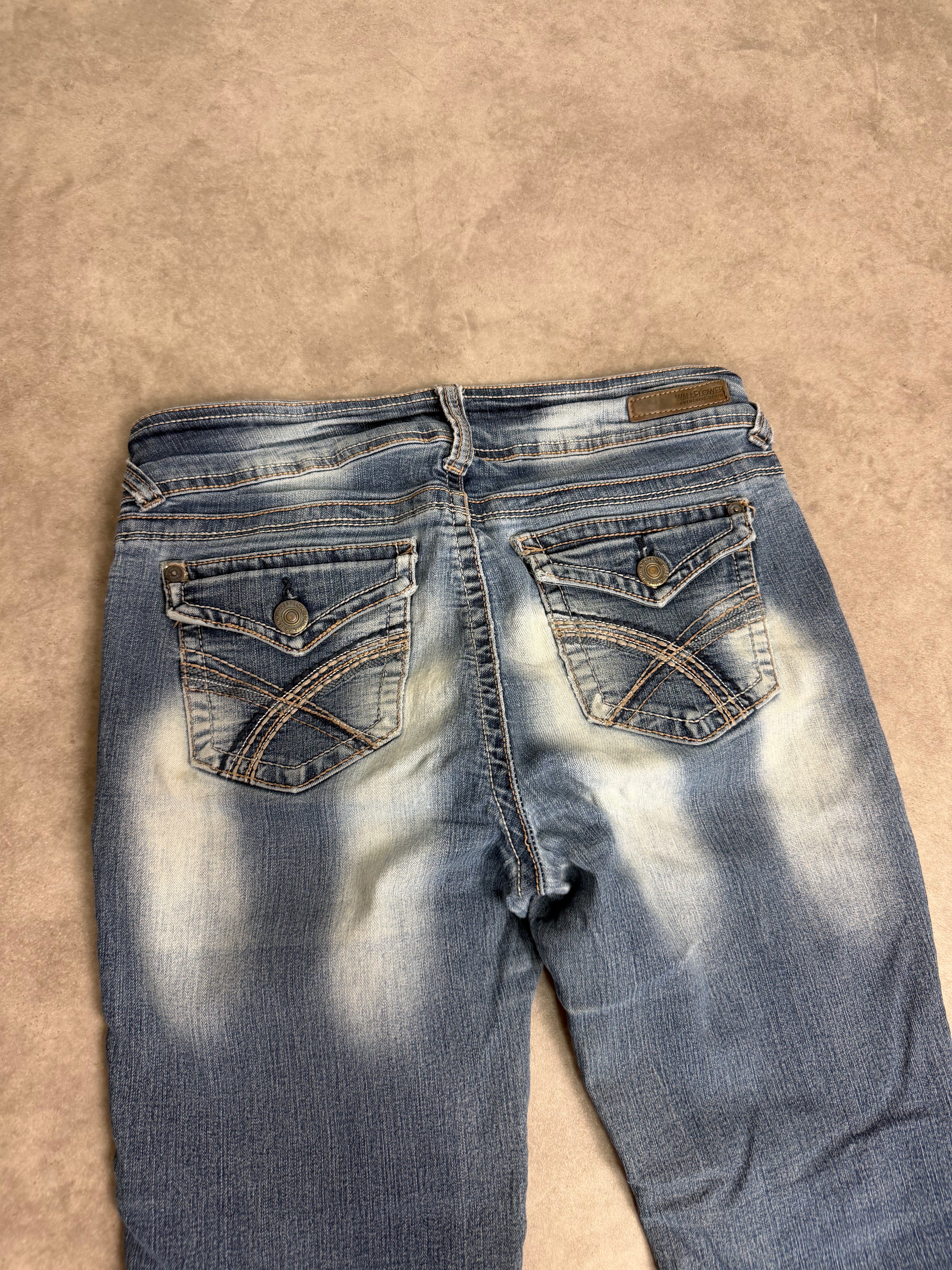Vintage washed bootcut Jeans Women (S)