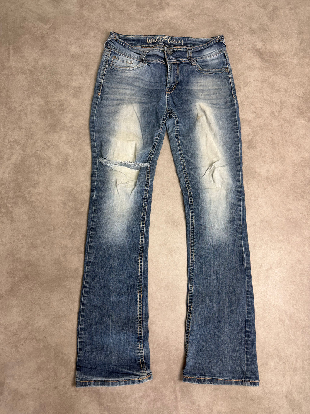 Vintage washed bootcut Jeans Women (S)