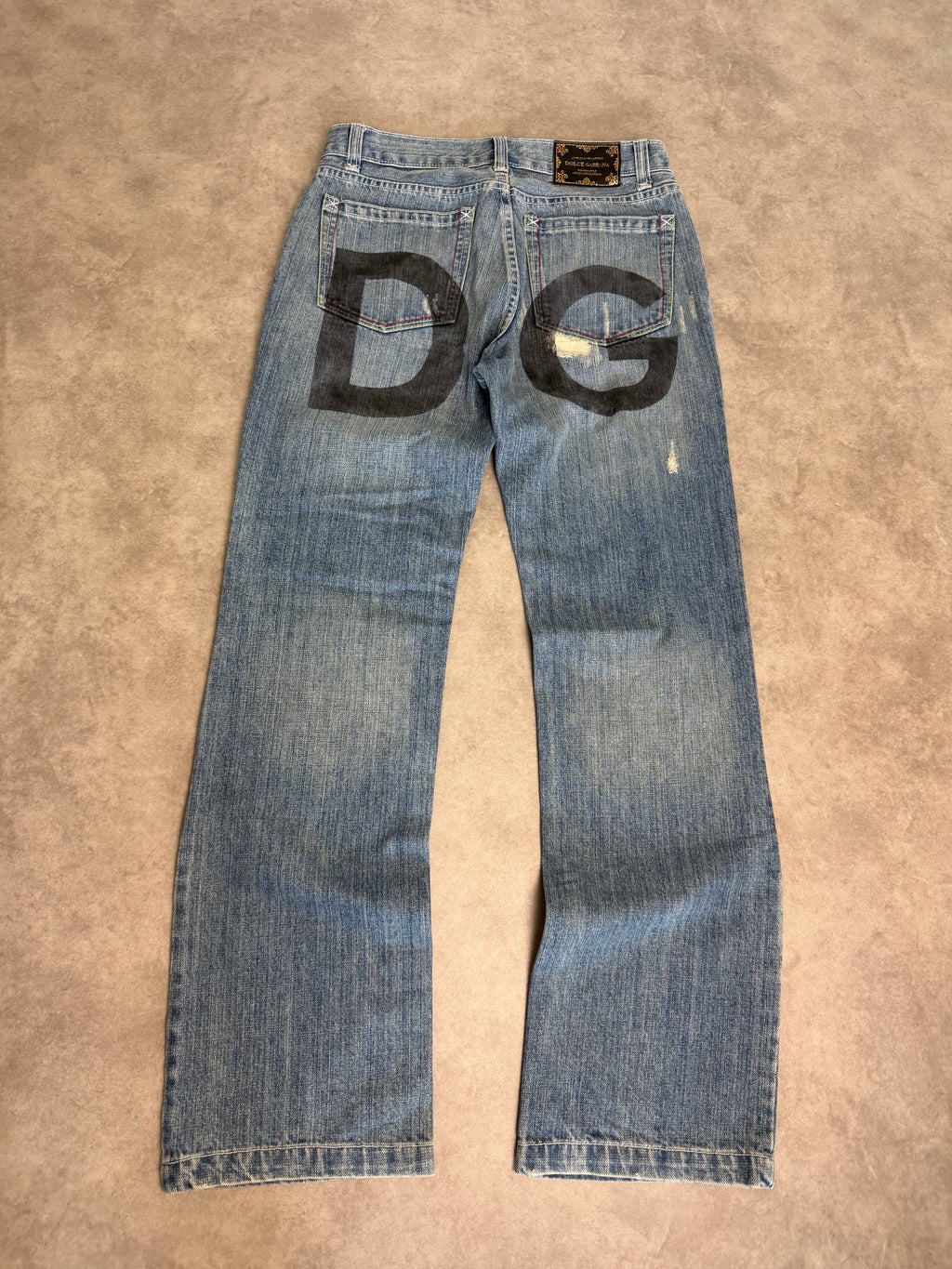 Dolce & Gabbana distressed bootcut Jeans (M)