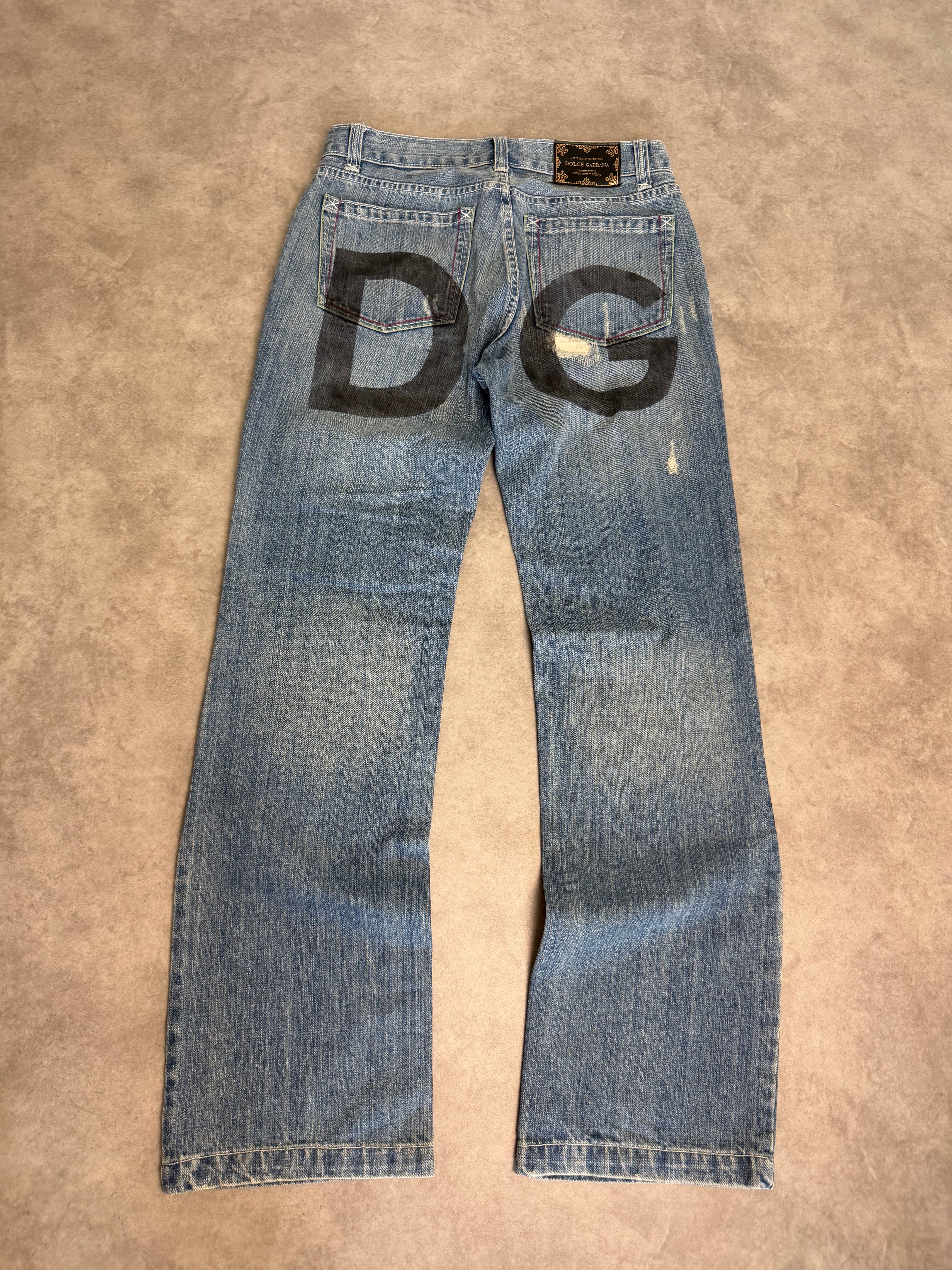 Dolce & Gabbana distressed bootcut Jeans (M)