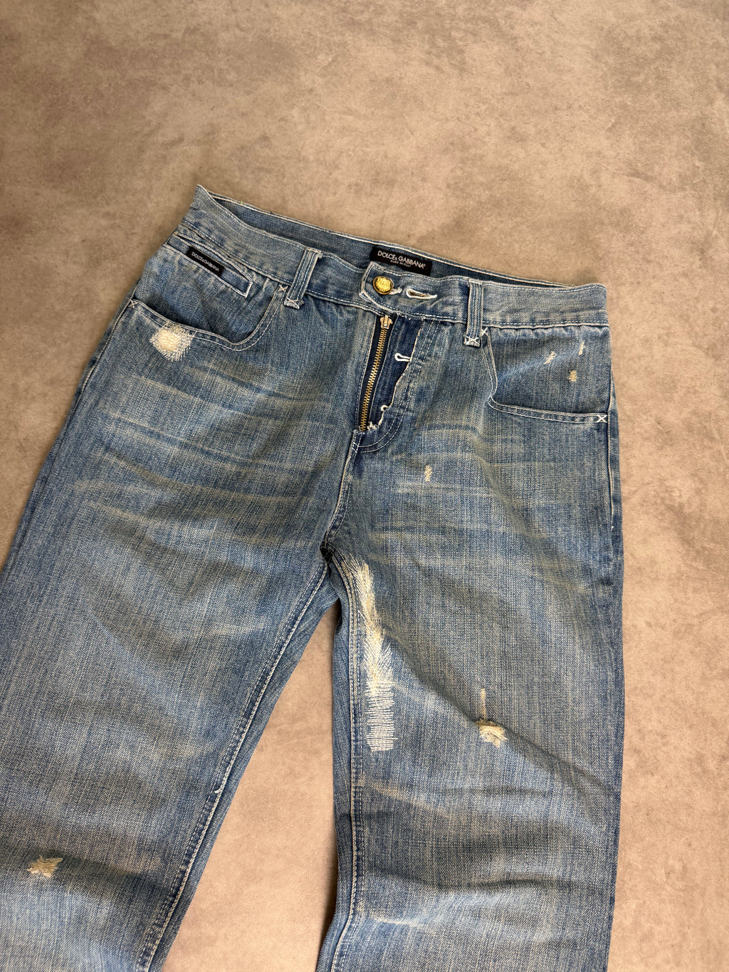 Dolce & Gabbana distressed bootcut Jeans (M)