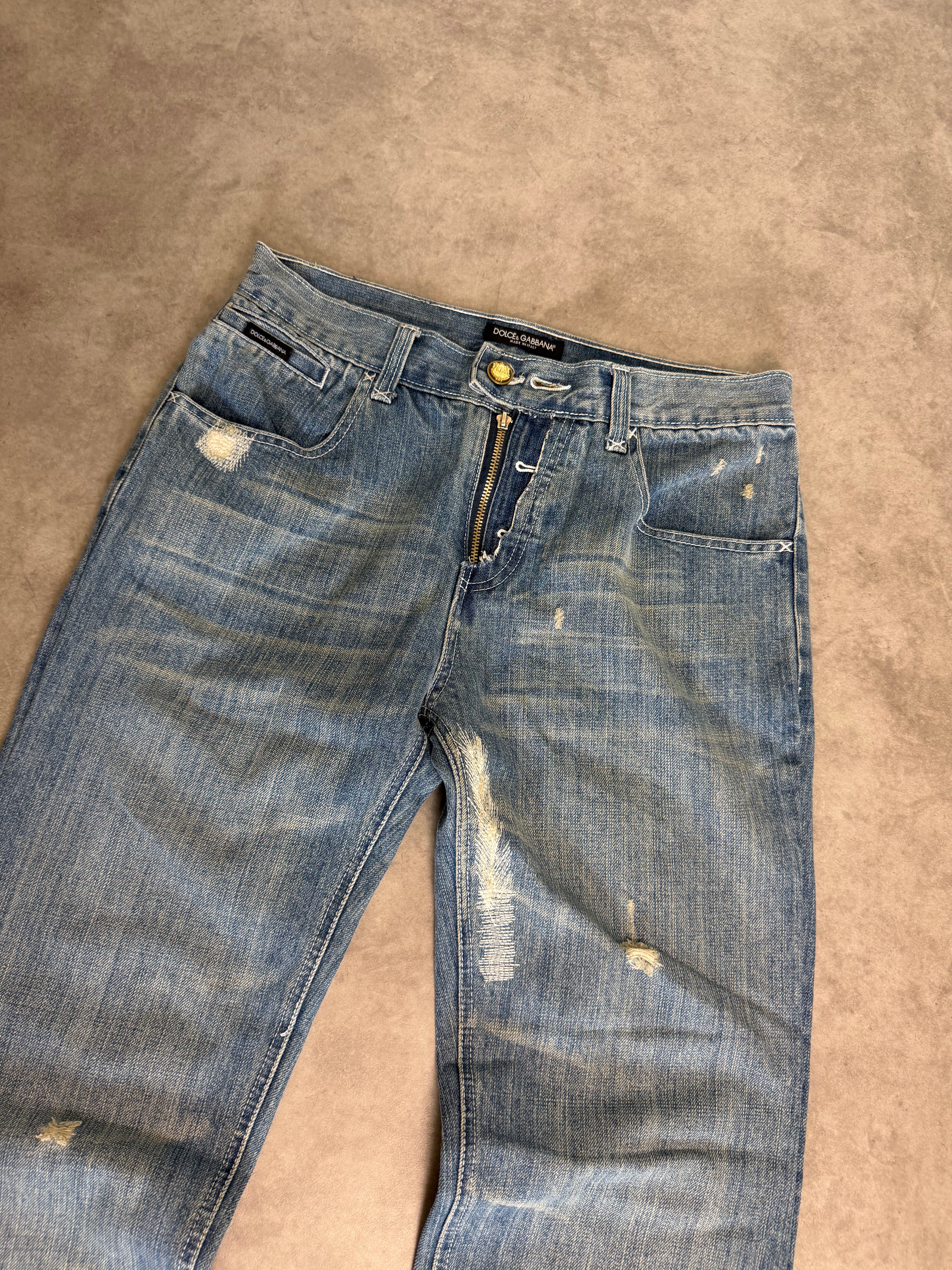 Dolce & Gabbana distressed bootcut Jeans (M)